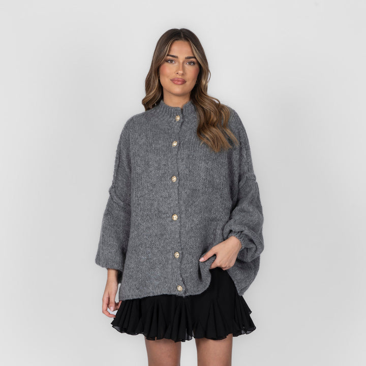 Cardigan surdimensionné "CozyGlam"