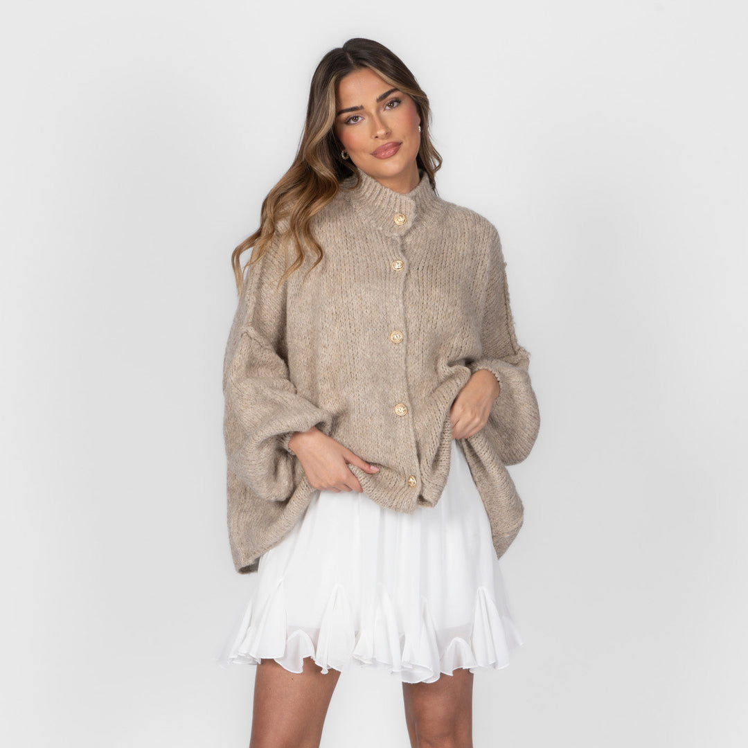 Cardigan surdimensionné "CozyGlam"