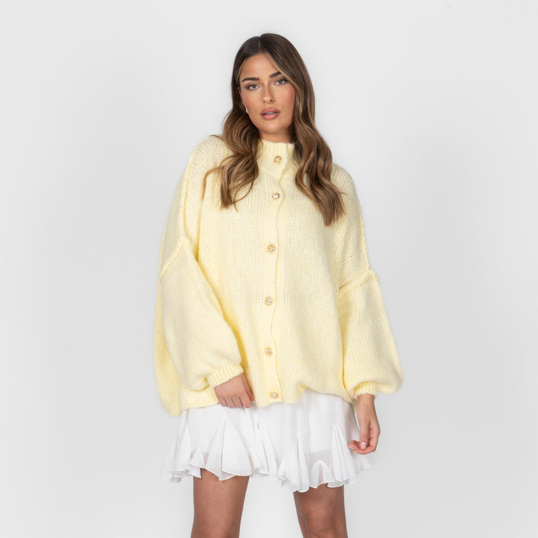 Cardigan surdimensionné "CozyGlam"