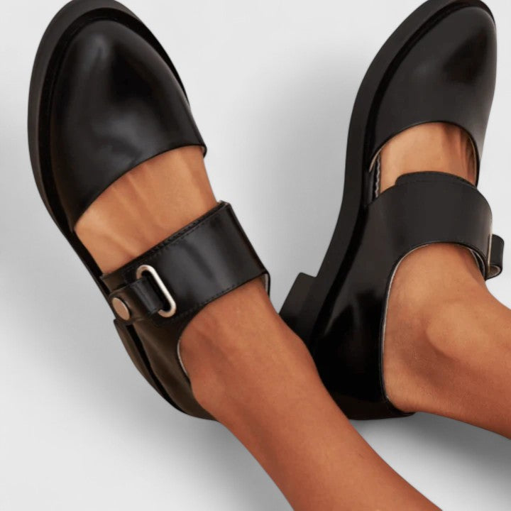 Annick | Babies Larges à Boucle pour Pieds Sensibles