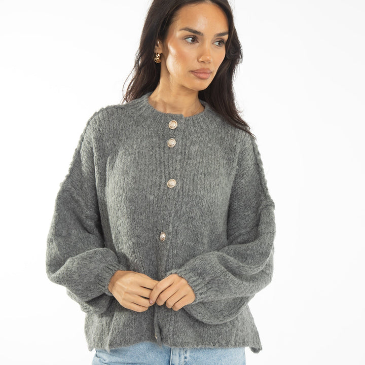 Cardigan Oversize Court "CozyGlam"