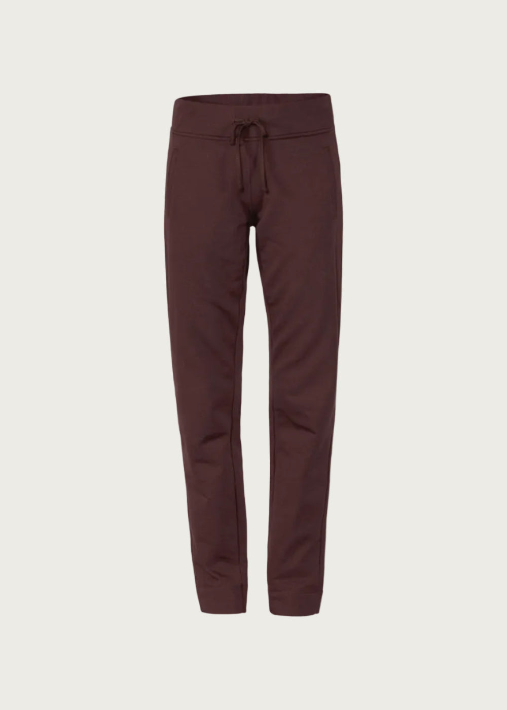 Pantalon Droit Stretch à Taille Élastiquée