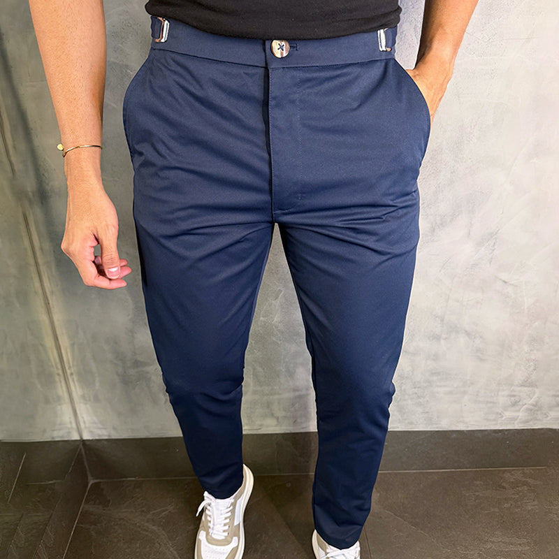 Pantalon extensible slim fit pour hommes