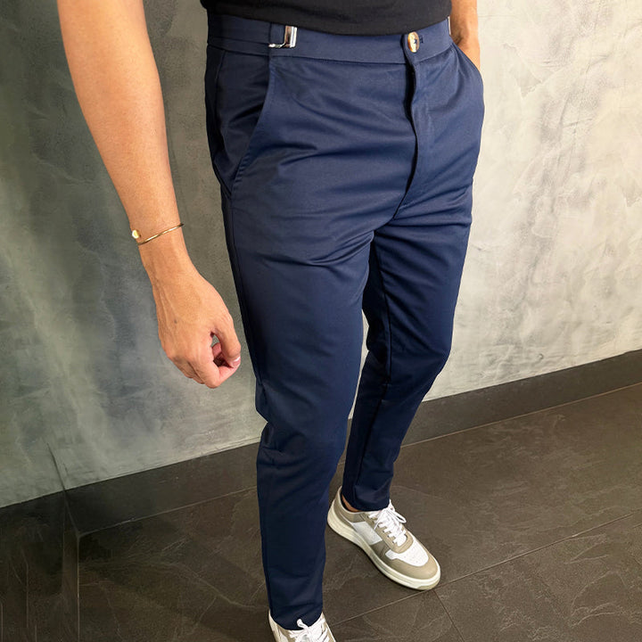 Pantalon extensible slim fit pour hommes