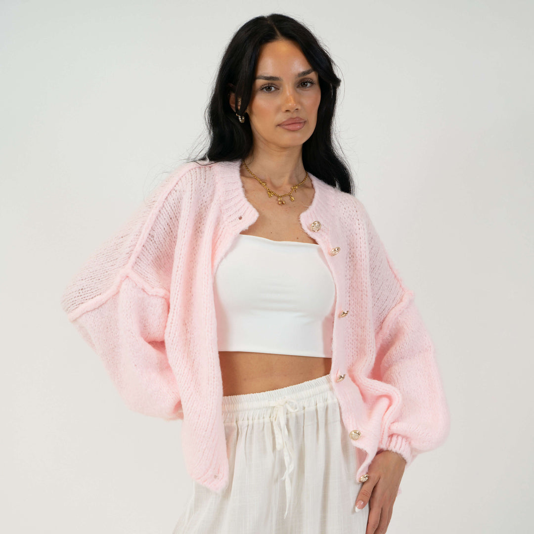 Cardigan Oversize Court "CozyGlam"
