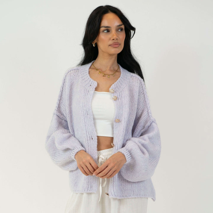 Cardigan Oversize Court "CozyGlam"