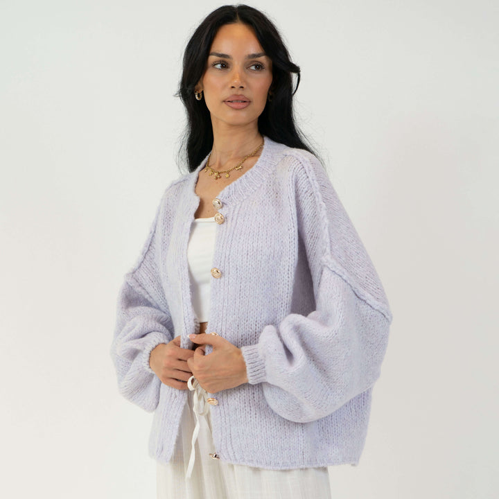 Cardigan Oversize Court "CozyGlam"