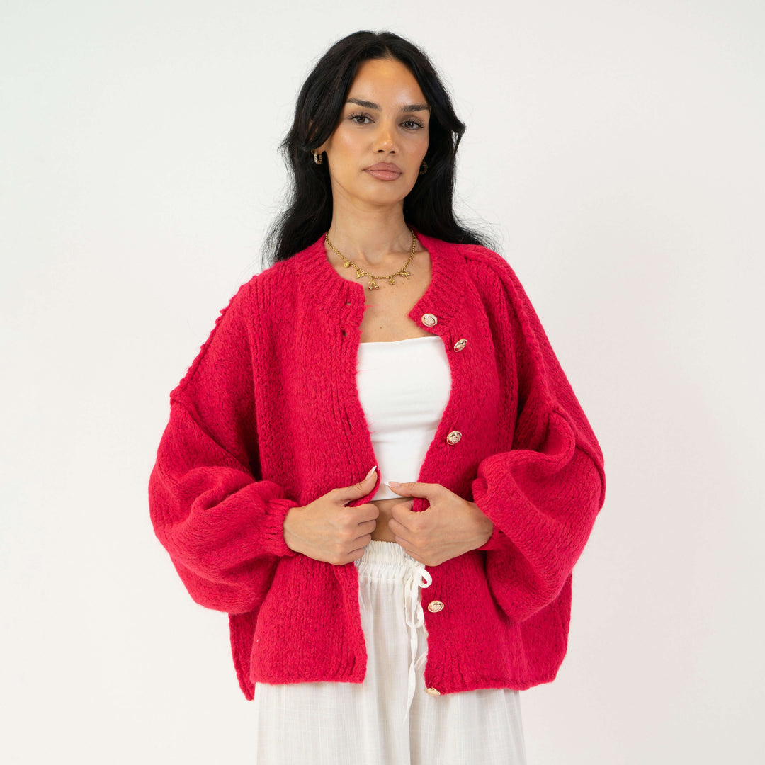 Cardigan Oversize Court "CozyGlam"