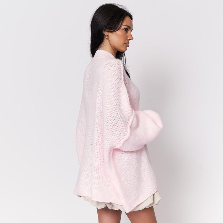 Cardigan surdimensionné "CozyGlam"