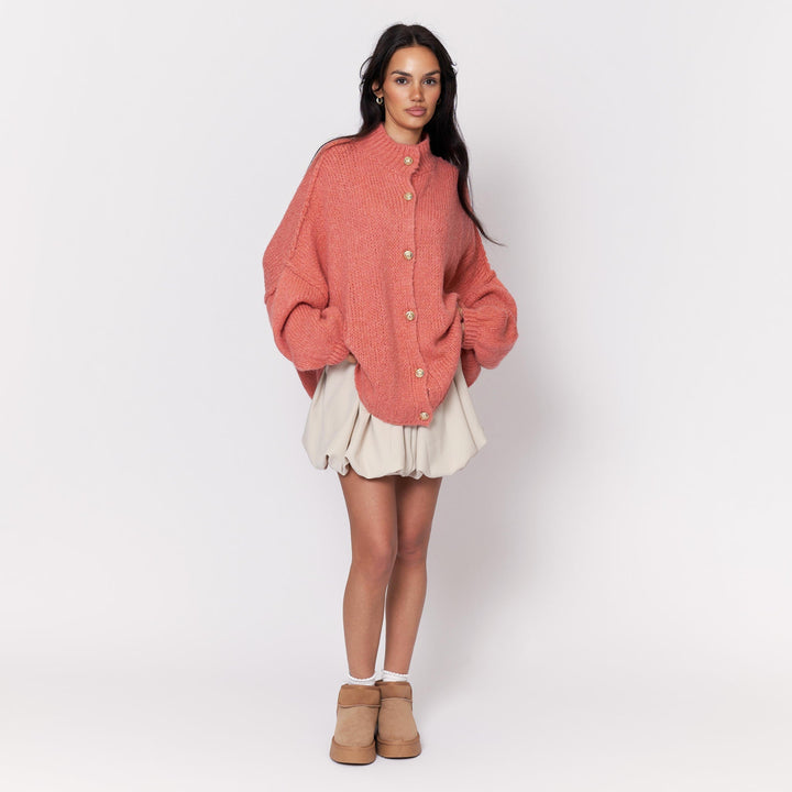 Cardigan surdimensionné "CozyGlam"