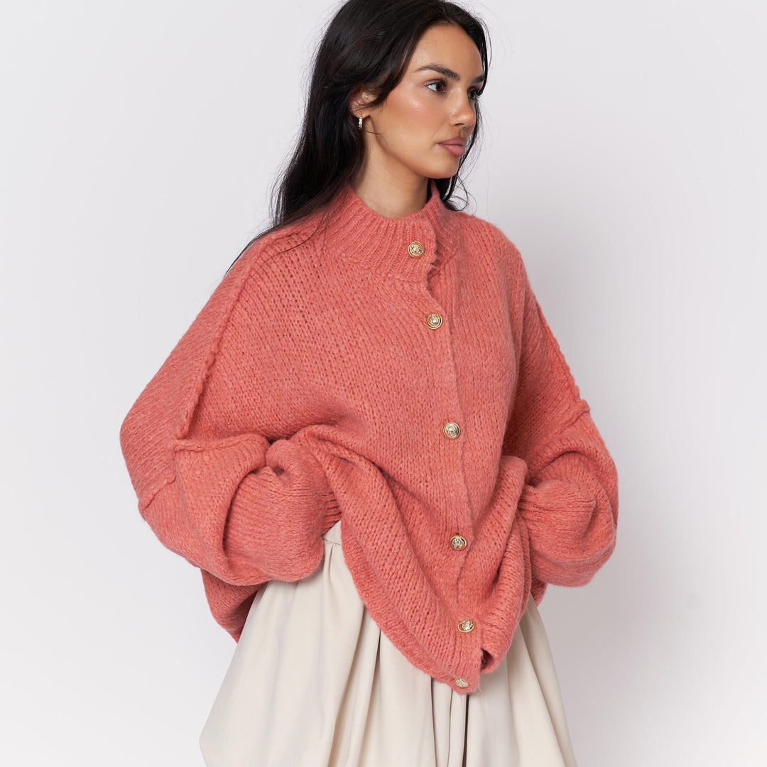 Cardigan surdimensionné "CozyGlam"