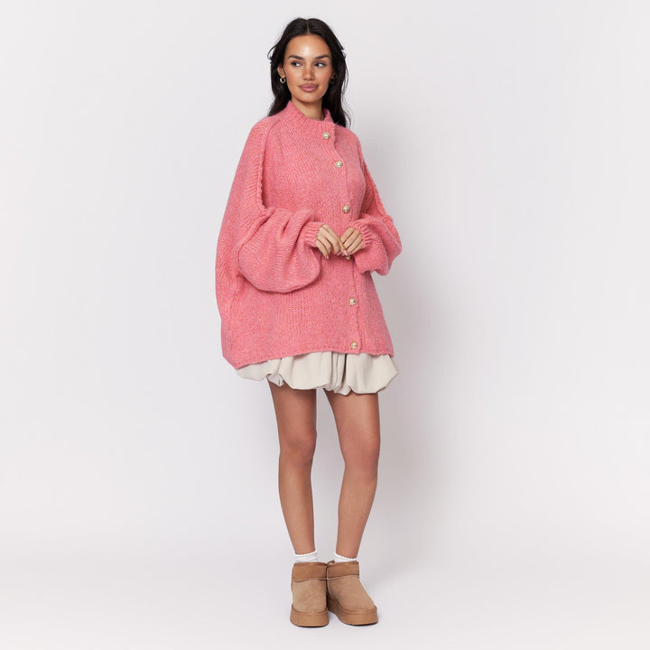 Cardigan surdimensionné "CozyGlam"