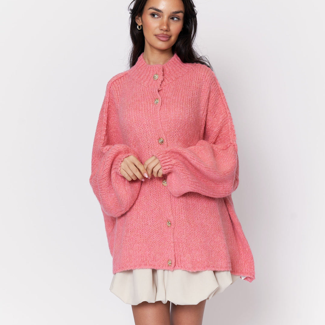 Cardigan surdimensionné "CozyGlam"