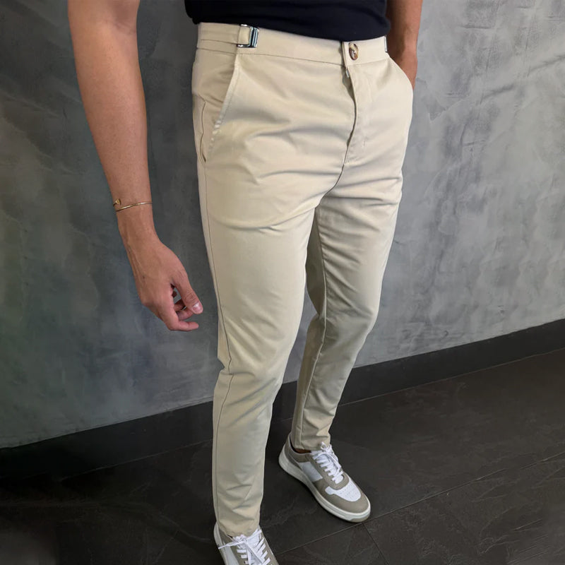 Pantalon extensible slim fit pour hommes