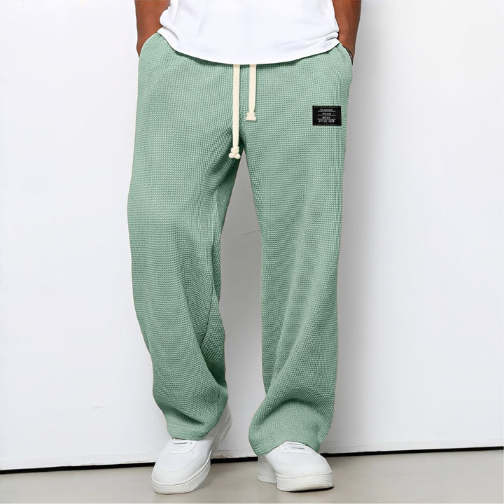 PANTALON AMPLE À TAILLE ÉLASTIQUE