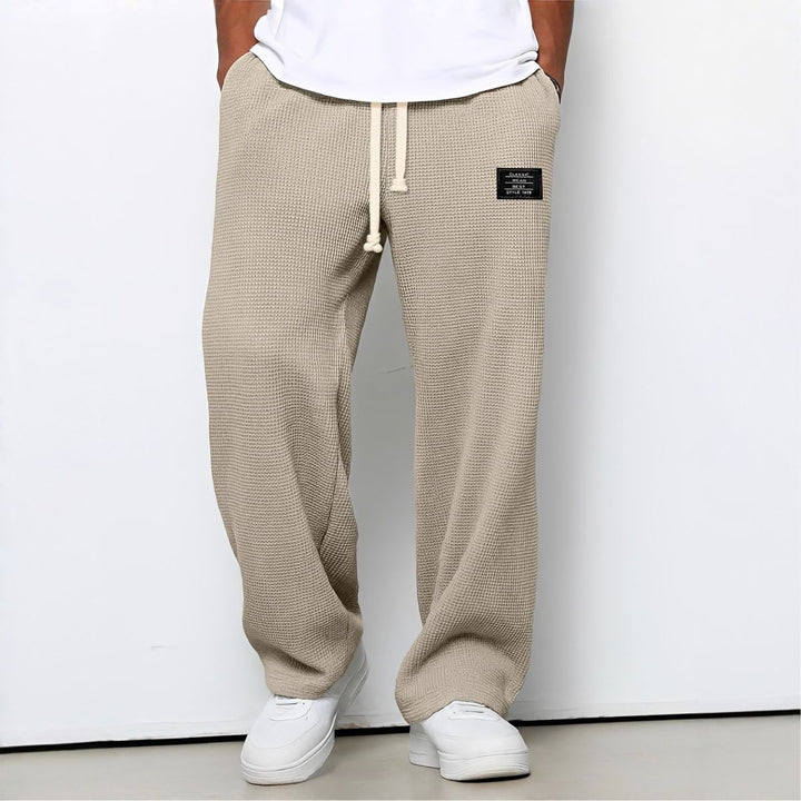 PANTALON AMPLE À TAILLE ÉLASTIQUE