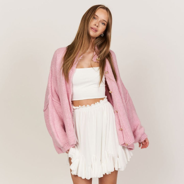 Cardigan surdimensionné "CozyGlam"