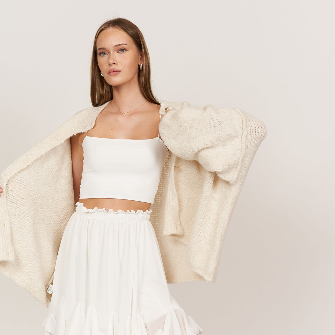 Cardigan surdimensionné "CozyGlam"