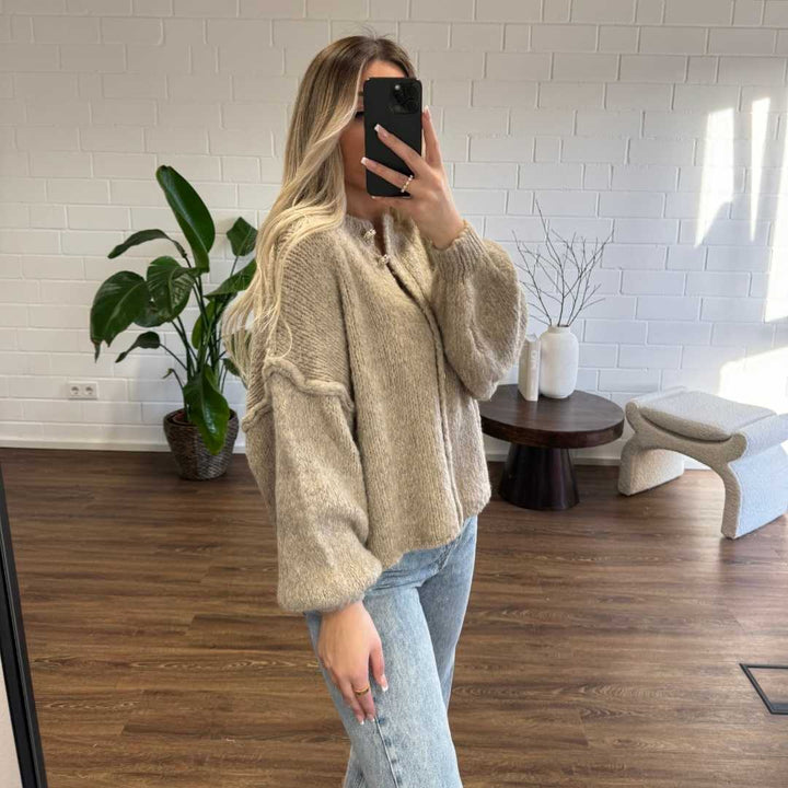 Cardigan Oversize Court "CozyGlam"